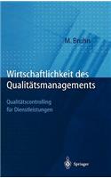 Wirtschaftlichkeit Des Qualitätsmanagements