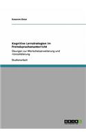 Kognitive Lernstrategien im Fremdsprachenunterricht