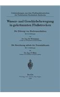 Wasser- Und Geschiebebewegung in Gekrümmten Flußstrecken