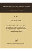 Untersuchungen Über Den Einfluß Von Wärmebehandlungen Im Temperaturbereich Bis 200°c Und Von Wasserlagerung Bis 100°c Auf Wichtige Physikalische Und Physikalisch-Chemische Eigenschaften Des Holzes