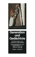Generation Und Gedächtnis