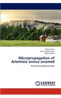 Micropropagation of Artemisia Annua Anamed