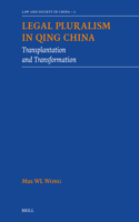 Legal Pluralism in Qing China