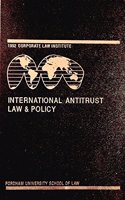 International Antitrust Law and Policy