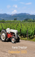 Farm Tractor Calendar 2021