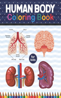 Human Body Coloring Book For Kids