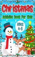 Christmas Activity Book for Kids Ages 4-8