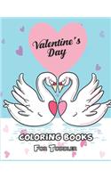 Valentine's Day Coloring Book For Toddler.: A Fun Valentine's Day Coloring Book. 58 Paper Pages. 8.5 in x 11 in Cover.