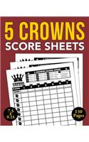 5 Crowns Score Sheets