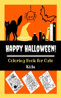 Happy Halloween Coloring book for Cute Kids