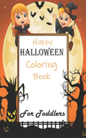 Halloween Coloring Book For Toddlers