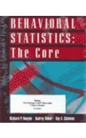 Text with Study Guide for Use with Behavioral Statistics