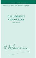 D.H. Lawrence Chronology