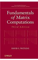 Fundamentals of Matrix Computations