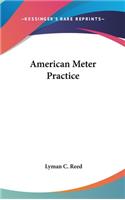 American Meter Practice