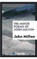 Minor Poems of John Milton