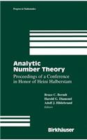 Analytic Number Theory: The Halberstam Festschrift 2