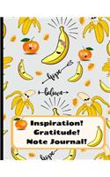 Inspiration! Gratitude! Note Journal!