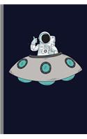 Cool Astronaut on Spaceship