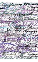 Journal Sketchbook: All The President's Signatures -