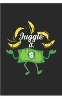 Juggle it: 6x9 Juggling - grid - squared paper - notebook - notes
