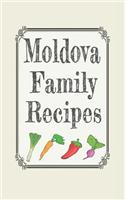 Moldova family recipes: Blank cookbooks to write in