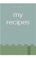 my recipes