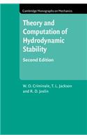 Theory and Computation in Hydrodynamic Stability