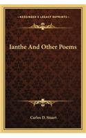 Ianthe and Other Poems