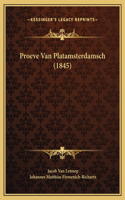 Proeve Van Platamsterdamsch (1845)