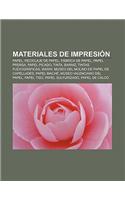 Materiales de Impresion