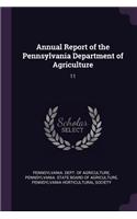 Annual Report of the Pennsylvania Department of Agriculture