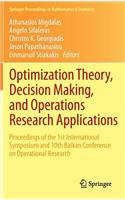 Optimization Theory, Decision Making, and Operations Research Applications