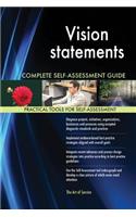 Vision statements Complete Self-Assessment Guide