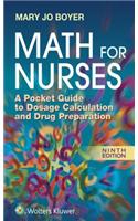 Math for Nurses: A Pocket Guide to Dosage Calculation and Drug Preparation