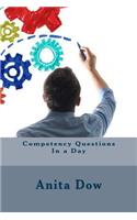 Competency Questions In a Day
