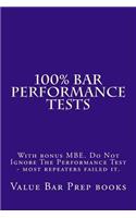 100% Bar Performance Tests