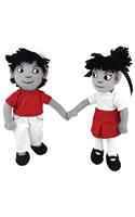 We're Going to Be Friends Doll Pair