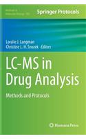 LC-MS in Drug Analysis: Methods and Protocols
