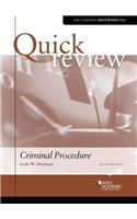 Quick Review of Criminal Procedure