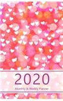 2020 Monthly & Weekly Planner