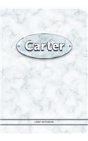 Carter - Lined Notebook
