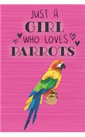 Just a Girl Who Loves Parrots