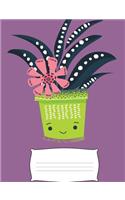 Adorable Cactus Notebook