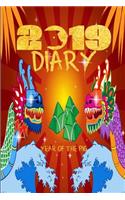 2019 Diary Year of the Pig