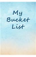 My Bucket List