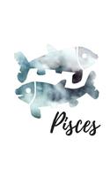 Pisces: Pisces Sketch Book Gray