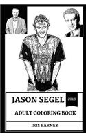 Jason Segel Adult Coloring Book