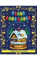 Christmas in Color: An adult coloring (colouring) book with 30 unique Christmas coloring pages: A great gift for Christmas (Adult colouring (coloring) books)(2 Christmas in Color)