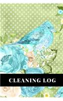 Cleaning Log: Blank logbook